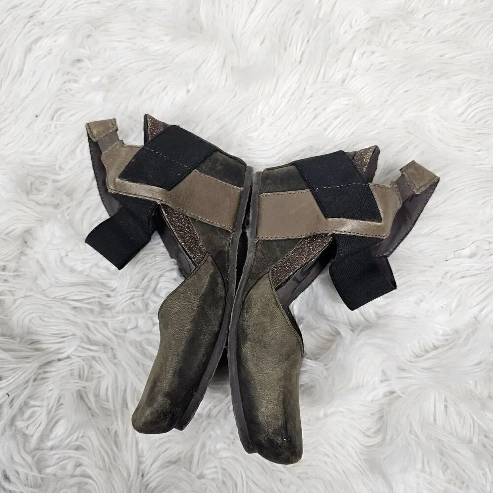 Otbt Rexburg Wedge Pump Women's Size 6 Chocolate Brown Women's